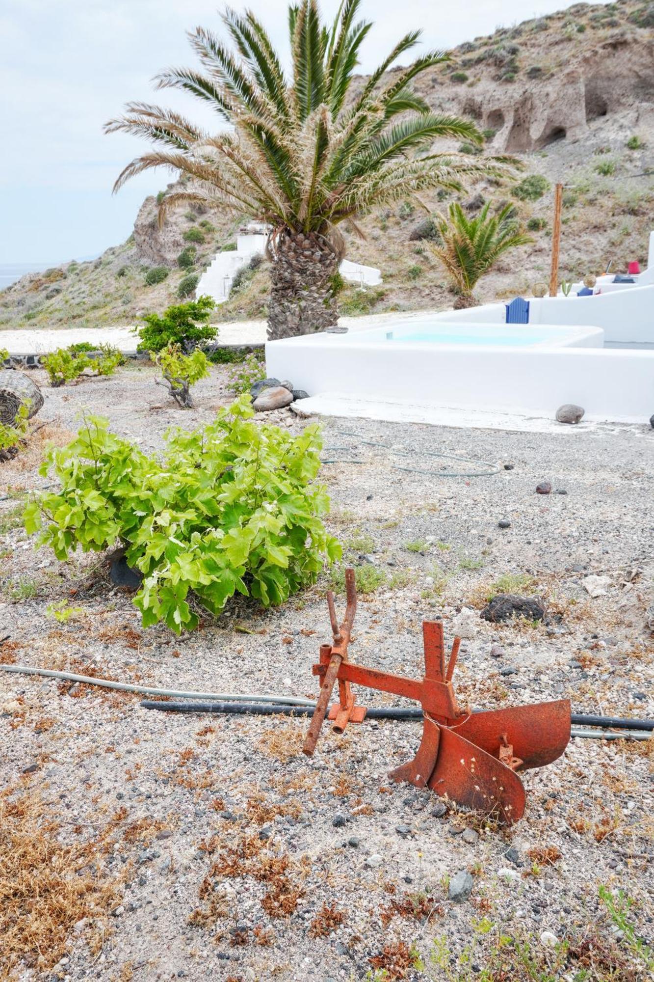 Peaceful Seafront Retreat In Santorini -sonus Mare Βούρβουλος